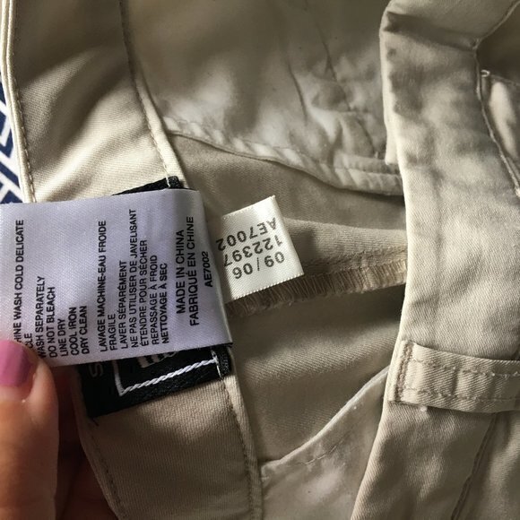 ADIDAS STRETCH SHORTS ATHLETIC WOMENS‎ SIZE 6 IVORY Climalite Dry GLOF - Picture 6 of 6